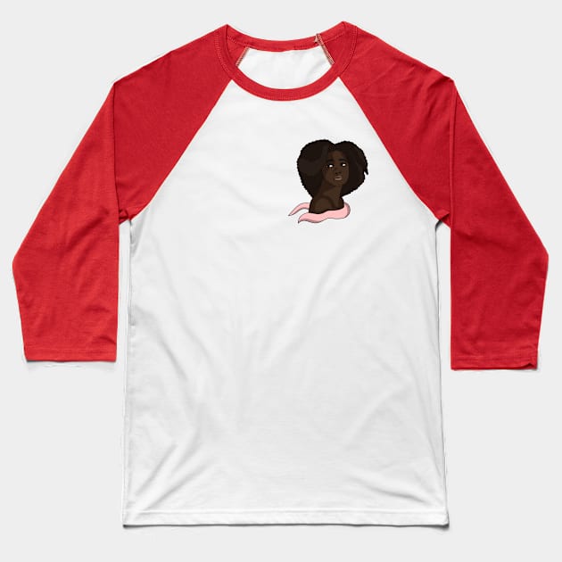 Black beauty Baseball T-Shirt by Puga